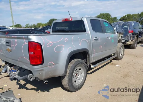 2017 Chevrolet Colorado Wt from USA, damaged, VIN 1GCGSBEN0H1152598